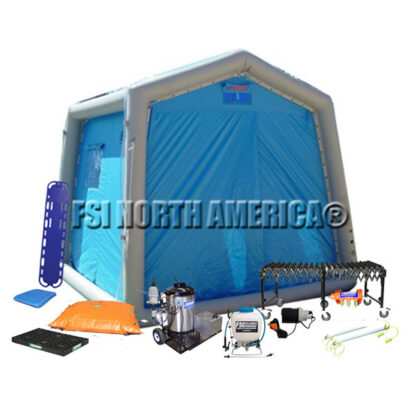 Complete Air Inflatable/Pneumatic Mass Casualty Decon Shower System