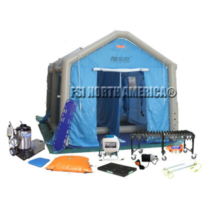 Complete Air Inflatable/Pneumatic Mass Casualty Decon Shower System
